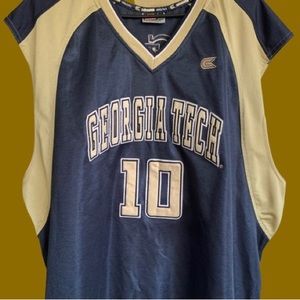 Vintage Georgia Tech Replica Basketball Jersey
